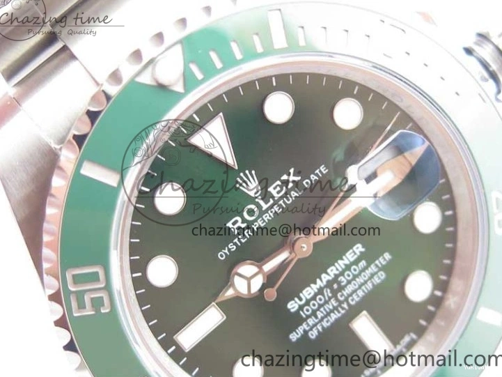 116610 Edition Ceramic Submariner Steel 316L Best Green LV Noob V10.5 1:1 0123